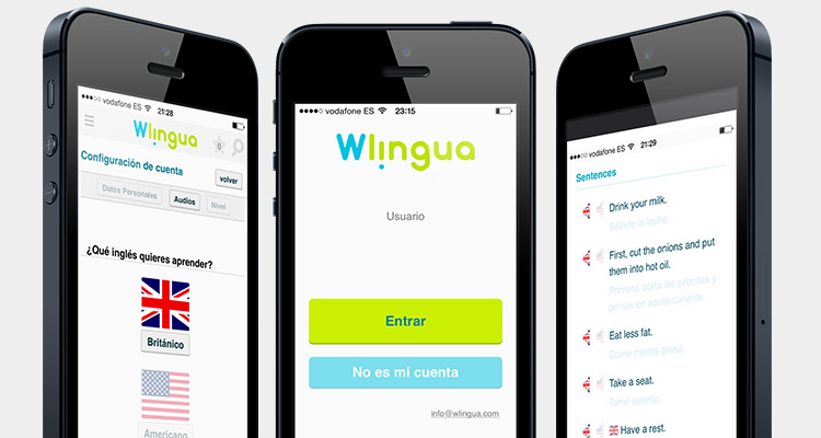 Wlingua app samsung iphone